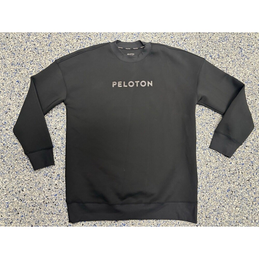 Peloton Sport Black Crewneck Sweatshirt Women's Size Large